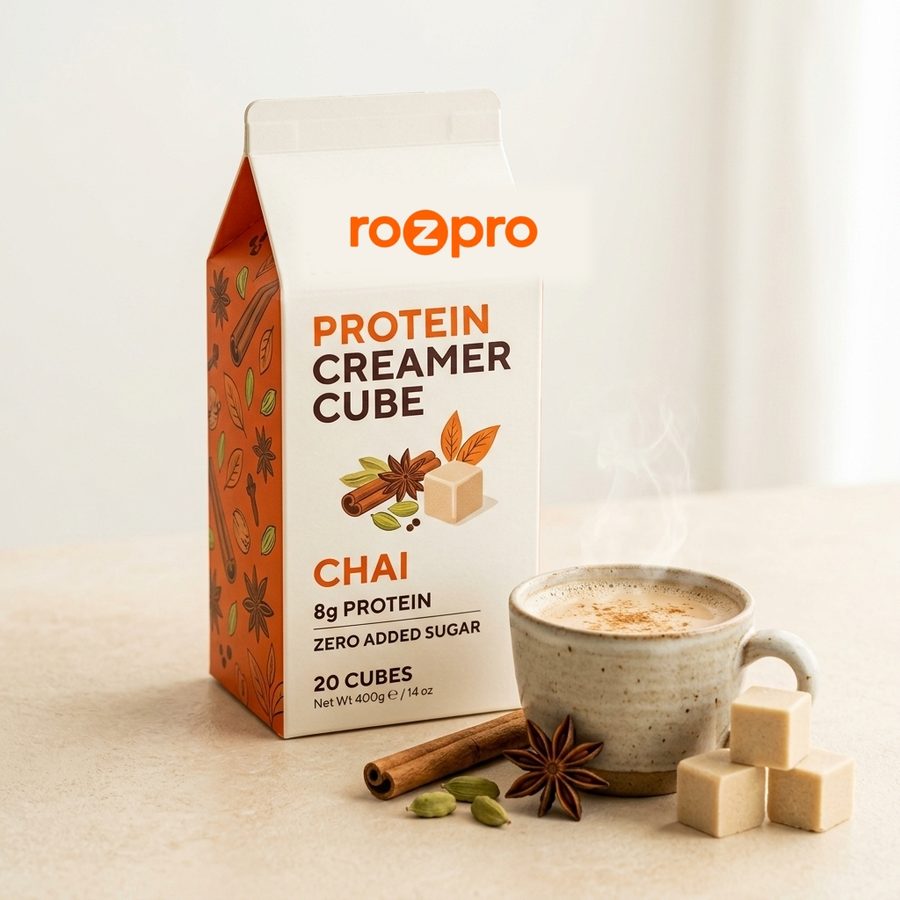 RozPro Creamer Cube — Chai protein balls